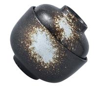 VALICLUD Olla de Cerámica para Cocinar al Vapor Cuenco para Huevos al Vapor y Postres Resistente y Ligera para Sopas y Nido Diseño Japonés