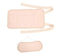 VALICLUD Paquete Cuidado Cintura Cuello Aceite De Ricino Compresa Reutilizable y Cómoda Tiroides Para Uso Nocturno o Terapéutico