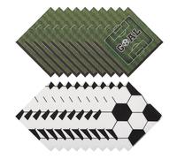 VALICLUD Paquete de 80 Servilletas de Papel para Fiestas de Fútbol, 2 Diseños Surtidos de Fútbol para El Campeonato Internacional de 2026, Servilletas Desechables para Partidos, Cumpleaños