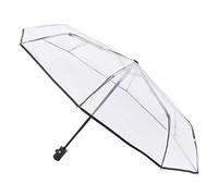 VALICLUD Paraguas Automático Transparente Paraguas De Viaje Ligero Para Días Lluviosos Para Uso Al Aire o Ciudad
