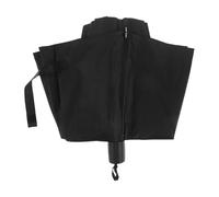 VALICLUD Paraguas Plegable Manual Extragrande 130 CM Negro de 12 Varillas Reforzadas Resistente al Viento y Lluvia Adecuado para Varias Personas y Uso en Exteriores