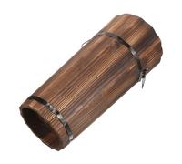VALICLUD Paragüero de Madera Carbonizada Mediano Soporte Resistente y Elegante para Almacenamiento de Paraguas y Bastones para Interior y Exterior Diseño Moderno y Compacto