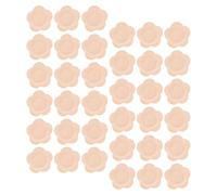 VALICLUD Parches Autoadhesivos Desechables Antialérgicos para Abdomen 6X6 CM Algodón Absorbente de Alta Absorción Color Piel 100 Unidades Vendaje Portátil para Fijar Compresas y Uso