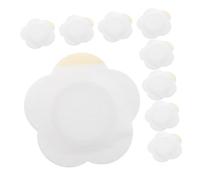 VALICLUD Parches Transpirables Para Ombligo 50 Unidades Adhesivos De Tela No Tejida Tamaño 8x8 Cm Para Alivio Corporal En Verano Uso Para Recién Nacido y Cuidado Abdominal