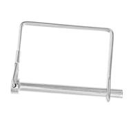 VALICLUD Pasador de Seguridad para Remolques con Recubrimiento Galvanizado Enganche Bloqueo Antirrobo Compatible con Conectores de Eje Previene Desprendimientos Accidentalmente