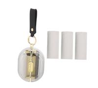 VALICLUD Pegatina cepillo para quitar pelusas removedor portátil cepillo de pelusa rodillo de pelusa portátil mini rodillo de pelusa mini rodillos de pelusa cuero pu