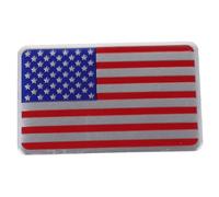 VALICLUD Pegatina Coche Bandera USA Aluminio Resistente la Decoloración Decoración Vehículo Camión Adhesiva Patriótica Grande Cuadrada