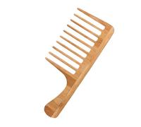 VALICLUD Peine De Dientes Anchos Para Hombres Peine De Bambú Para Cabello Mojado Accesorio De Peluquería Para Peinar El Cabello