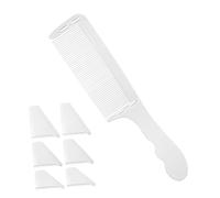 VALICLUD Peine Para Cortar Pelo De Hombre Peine De Barbero Profesional Herramienta De Guía De Corte De Desvanecimiento Para Peluquería De Posición Para Hombre