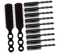 VALICLUD Peines de Masaje para Mujer 24 Unidades Tamaño Compacto Masajeador Capilar para Peinado y Desenredado Cuidado Diario Cabello Secos o Húmedos