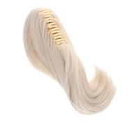VALICLUD Peluca Blanca Para Mujer Clip Para Postizo Mini Pinzas Para Mujeres Mayores Extensiones De De Caballo Postizos Extensiones De Cabello De De Caballo Pinzas Cortas
