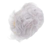 VALICLUD Peluca Gris Plateada Para Mujeres Mayores Peluca Corta De Disfraz Para Eventos