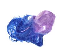 VALICLUD Peluca Larga y Rizada Degradado de Pelo Sintético Peluca Ondulada para Mujer para Cosplay Fiestas de Disfraces Halloween Disfraz de Dama