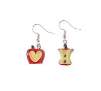 VALICLUD pendientes de corazón pendientes decorativos para mujer pendientes únicos pendientes de aleación oro arete lágrima mujer para el oido gotas para los oídos irregulares Silver