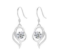 VALICLUD Pendientes Largos de Plata S925 para Mujer Aretes Elegantes Pendientes de Accesorios para Fiesta Diseño Único