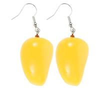 VALICLUD Pendientes Mango para Mujer Pendientes Colgantes de Fruta Ligeros y Creativos Joyería de Moda Casual y Festiva Accesorios Divertidos y Originales