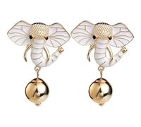 VALICLUD Pendientes Tachuelas para Mujer Diseño Elefante Vintage Aleación Antialérgicos Delicados Elegantes para Días Obsequios y Estilo Clásico