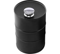 VALICLUD Petaca Frasco de Licor para Exteriores, 750ml, Acero Inoxidable 304, Negra, a Prueba de Fugas, Forma de Bidón de Gasolina, para Camping y Decoración del Hogar