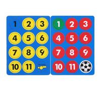 VALICLUD Piezas Magnéticas para Pizarra de Estrategias de Fútbol, Imanes Pequeños para Tableros de Entrenamiento de Equipos y Desarrollo de Tácticas