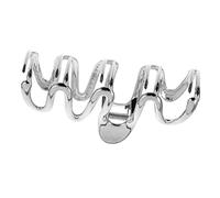 VALICLUD Pinza para el cabello acortar garra estilo ondulado chicas pinzas para el cabello de las mujeres clips de cabello para cabello grueso pinzas para el cabello novedad a saber Metal