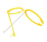 VALICLUD Pinzas de Inseminación Porcina 2 Piezas Soporte Acero Inoxidable Grande y Plástico Pequeño Herramienta Duradera para Inseminación Artificial en Granjas Porcinas