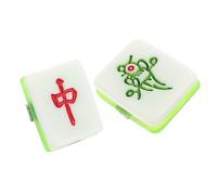 VALICLUD Pinzas Pelo para Mujer 2 Piezas Accesorios Kawaii de Mahjong Pinzas Bonitas Horquillas Creativas para Niñas Sujetadores Estables