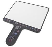 VALICLUD Pizarra Magnética Borrable de Mano 16x21 Cm Color Negro, Tablero para Votación Práctico y Resistente al Agua, Paleta Magnética para Escribir Adecuado para Oficina y Uso Escolar