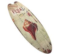 VALICLUD Placa Decorativa de Tabla de Surf de Madera para Exteriores, Resistente al Desgaste, Estilo Retro y Encantador, Adecuado para Piscina o Puerta Frontal