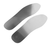 VALICLUD Plantillas Para Zapatos De Hombre y Mujer De Acero Inoxidable Resistentes a Pinchazos, Talla 43, Plantilla Anti-perforación, Uso Para Calzado De Trabajo y Actividades Al Aire Libre