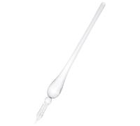 VALICLUD Pluma de Inmersión Decorativa de Vidrio Rosa para Caligrafía Diseño Vintage y Fácil Limpieza, Adecuado para Escritura y Celebraciones Obsequios