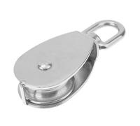 VALICLUD Polea Giratoria Rueda de Acero Inoxidable 304 Diámetro 50 Mm Capacidad Máxima de Carga 400 Kg y Diseño Duradero para Uso Industrial