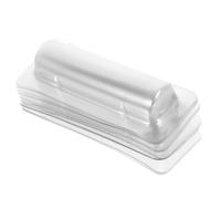 VALICLUD Porta Billetes Transparente de Plástico para Bálsamo Labial, Organizador Portátil de Dinero y Tarjetas, Bolsa Reutilizable DIY para Uso al Aire Libre, 24 Piezas