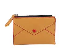 VALICLUD Porta Tarjetas con Diseño de Corazón Monedero de PU para Tarjetas para Guardar Monedas Pequeñas Eventos Sociales