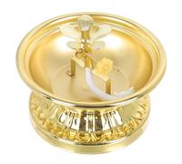 VALICLUD Portalámparas de Budista de Aleación para Altares y Ofrendas en Templos, Soporte para Lámpara de Aceite Diseño Clásico Vintage