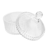 VALICLUD Portavelas Pequeño De Tarro De Vidrio Decorativo Candelabro Transparente Recipiente Para Velas Soporte