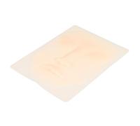 VALICLUD Practica la piel de silicona para tatuajes de práctica de piel delineador de ojos piel cuchillas ceja práctica piel práctica piel gel de sílice