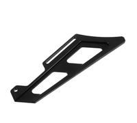 VALICLUD Protector de Cadena Trasera para Moto Todoterreno de Aleación de Aluminio, Cubierta Protectora Inferior Negra para Motocross, Accesorio Resistente para Senderos Off-road