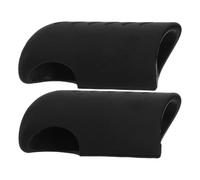 VALICLUD Protector de Goma y Absorción de Impactos para Barra de Protección de Motocicleta Retro Cubierta de Barra de Protección Negro para Crash Bar y Engine Frame