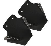 VALICLUD Protector de Puntera para Patines de Cuero Negro Compacto y Portátil 2 Piezas Funda Resistente para Patines de 4 Ruedas Adecuado para Protección y Prolongar Vida Útil en