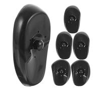 VALICLUD Protectores Auditivos para Teñir Cabello 6 Piezas Tamaño Único Plástico Flexible para Profesionales y Uso en Peluquería y Viajes