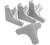 VALICLUD Protectores de Esquinas 4 Piezas de Silicona 1.77 Pulg para Campanas Extractoras y Muebles Protección contra Golpes para Mesas y Hogares