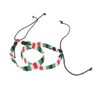 VALICLUD Pulseras Trenzadas de Hilo de Cuerda Palestina Ajustables, 2 Piezas Unisex, Pulseras de Algodón para Mujer y Hombre, Joyería Artesanal para Uso Diario y Obsequio