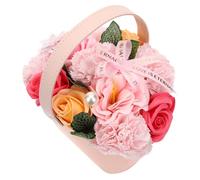 VALICLUD Ramo De Flores De Jabón Aromático Caja Para De San Valentín Cumpleaños y Aniversarios Único Para Mujeres