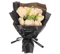 VALICLUD Ramo Decorativo de Flores de Jabón Perfumado para Baño 9 Piezas, para Cumpleaños y Celebración de Despedida de Soltera