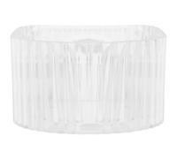 VALICLUD Recipiente Transparente para Remojar Uñas Recipiente para Manicura Acrílico Resistente Cuenco para Remover Esmalte y Tratamientos Nutritivos Uso Profesional y Doméstico para