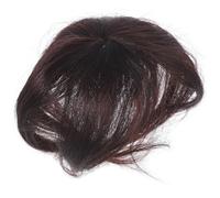 VALICLUD reemplazo de cabello toppers para fiesta humano invisible Topper de cabello femenino Centro de cabello falso sintético Topper del cabello de Danlay pelo de