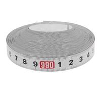 VALICLUD Regla Adhesiva Flexible 10 Metros Cinta Métrica en Pulgadas y Métrico, Adecuado para Bricolaje y Medición en Talleres de Carpintería