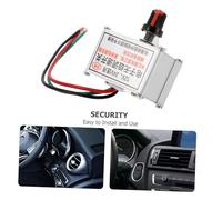 VALICLUD Regulador Electrónico de Ajustable para Motor Automotriz Controlador de Ventilador con Protección contra Sobrecalentamiento Interruptor Duradero de PVC para Sistema de