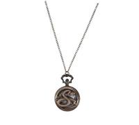 VALICLUD Reloj de Bolsillo Clásico Vintage Patrón de Serpiente en Aleación, Alta Resistencia y Elegante Diseño para Adultos, No Se Deforma ni Rompe Fácilmente