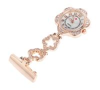 VALICLUD Reloj De Bolsillo De Moda con Detalle De Diamantes De Imitación para Doctoras Y Enfermeras